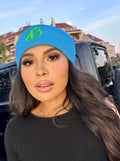 Bubble Gum Blue Cali Baby - Beanie
