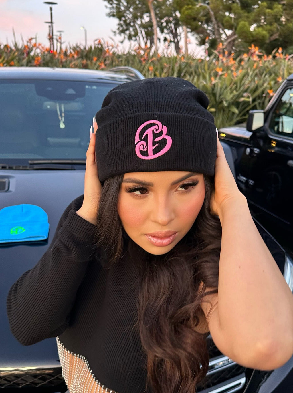 Pink Cali Baby - Beanie