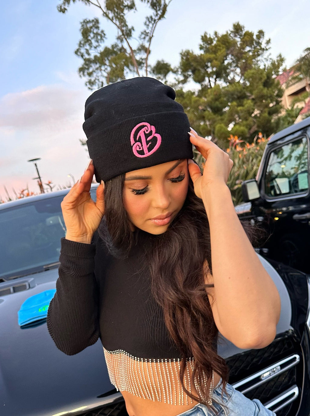 Pink Cali Baby - Beanie