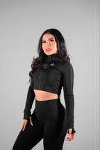 Dream Crop Jacket Black