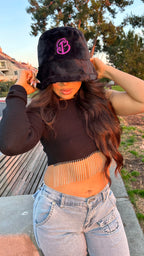 Royal Purple Cali Baby - Furry Bucket Hat