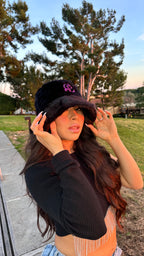 Royal Purple Cali Baby - Furry Bucket Hat