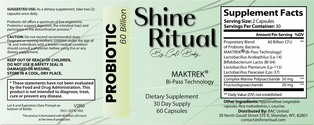 Probiotic 60B